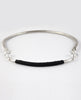 ILLUMINA NECKPIECE - BLACK LEATHER ILLUMINA NECKPIECE - BLACK LEATHER