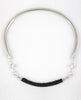ILLUMINA NECKPIECE - BLACK LEATHER ILLUMINA NECKPIECE - BLACK LEATHER