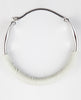 SUTURI NECKPIECE - WHITE LEATHER SUTURI NECKPIECE - WHITE LEATHER