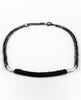 SILENTIUM NECKPIECE - BLACK LEATHER SILENTIUM NECKPIECE - BLACK LEATHER