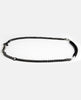 SILENTIUM NECKPIECE - BLACK LEATHER SILENTIUM NECKPIECE - BLACK LEATHER