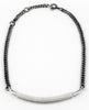 SILENTIUM NECKPIECE - WHITE LEATHER SILENTIUM NECKPIECE - WHITE LEATHER