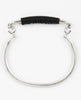 ILLUMINA BRACELET - BLACK LEATHER ILLUMINA BRACELET - BLACK LEATHER