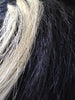 BLACK HORSEHAIR TALISMAN EARRINGS