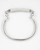 ILLUMINA BRACELET - WHITE LEATHER